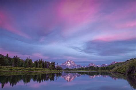 Sunrise At Oxbow Bend Photograph By Andrew Soundarajan Fine Art America