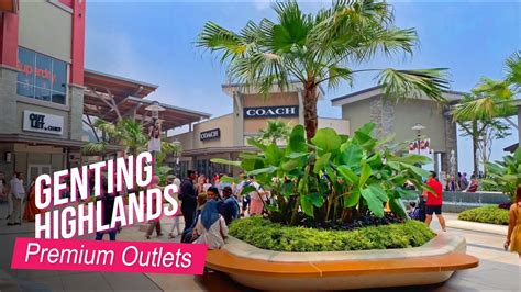 The genting premium outlet and the awana sky central as seen by the. Genting Highlands PREMIUM OUTLETS - Walkthrough - YouTube