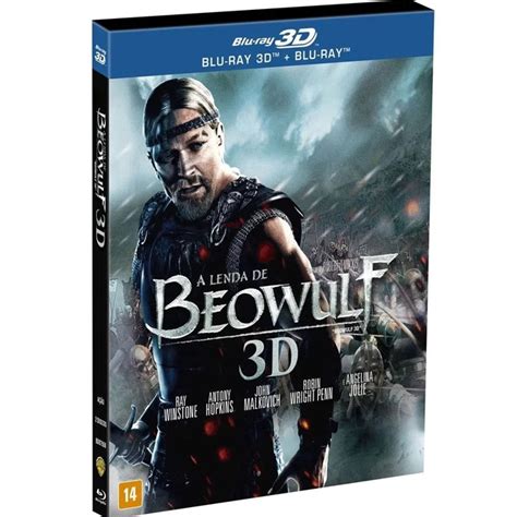 Blu Ray 2D Blu Ray 3D A Lenda De Beowulf