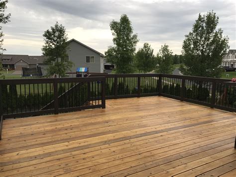 It provides protection in rich color options for every backyard. Sanded deck. Stain Pittsburgh paint natural cedar, behr ...