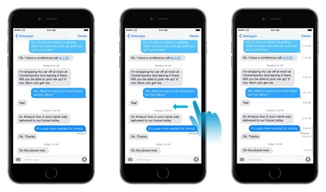 How To See Imessage Timestamps In The Ios 8 Messages App