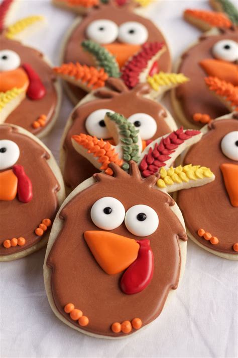 How To Make Simple Turkey Cookies With Fun Cutters The Bearfoot Baker