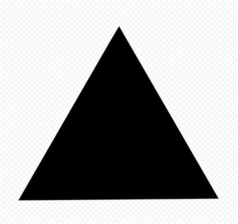 Hd Black Triangle Transparent Background Citypng