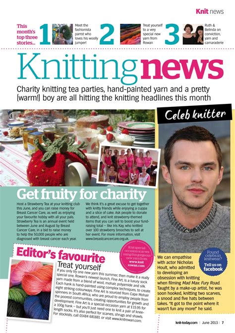 Knit Today Magazine June 2013 Subscriptions Pocketmags