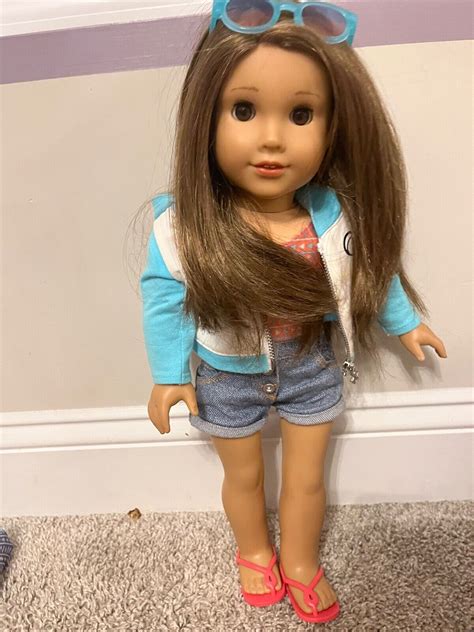 american girl doll joss with accessories ebay