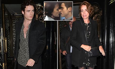Bodyguard Stars Keeley Hawes And Richard Madden Dine Out In Mayfair
