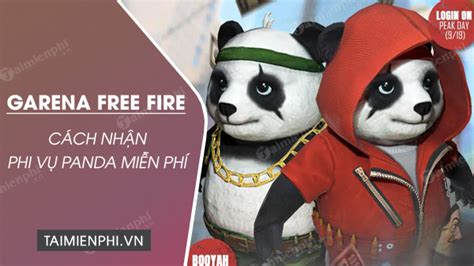 Game bắn súng chiến thuật đỉnh nhất từ garena. Cách nhận miễn phí Phi Vụ Panda Free Fire, Thám tử Panda