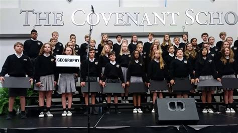 The Covenant School Dallas 6th Grade Grandparents Day 2018 Youtube