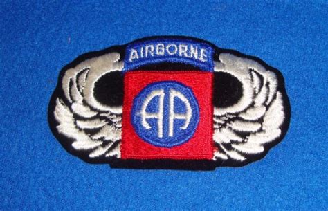Vintage Airborne Aa Patch Ebay