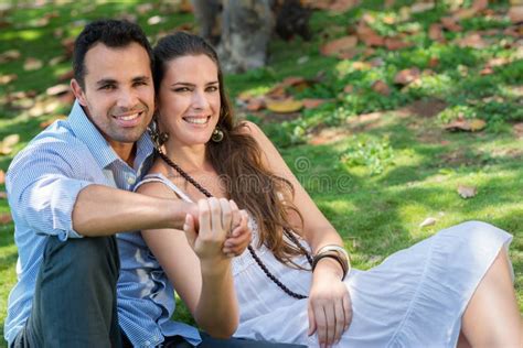 Boyfriend And Girlfriend In Love Hugging Stock Photo Image Of Dating