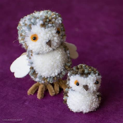 Owl Pom Pom Pals Lia Griffith Pom Pom Owl Pom Pom Crafts Pom Pom