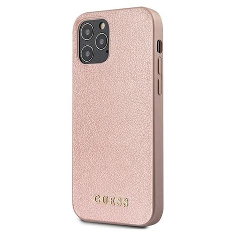 Iphone 12 12 Pro Rózsa Arany Kemény Tok Guess Guhcp12miglrg Iridescent