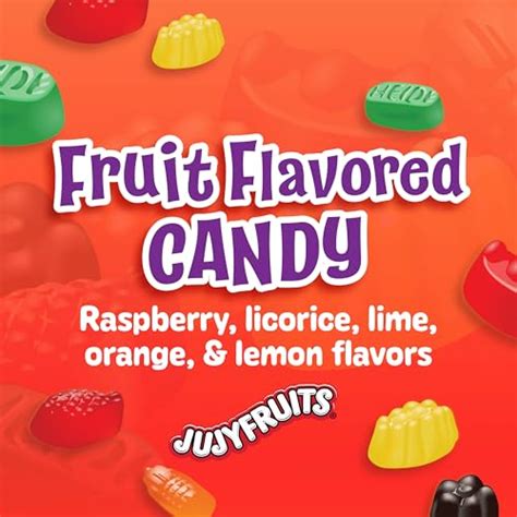 Jujyfruits Chewy Fruity Candy 5 Ounce Movie Theater Candy Box Pack Of