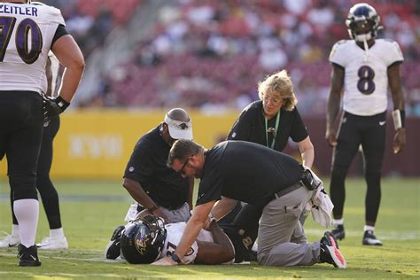 Baltimore Ravens Jk Dobbins Knee Injury Proves To Be Season Ending