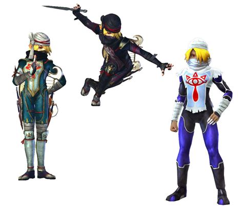 Sheik Outfits Characters And Art Hyrule Warriors Game Character