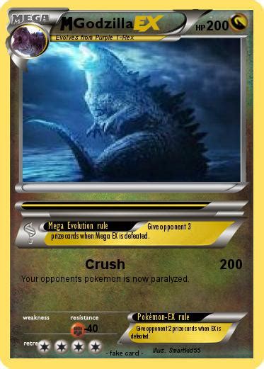 We did not find results for: Pokémon Godzilla 2945 2945 - Crush - My Pokemon Card