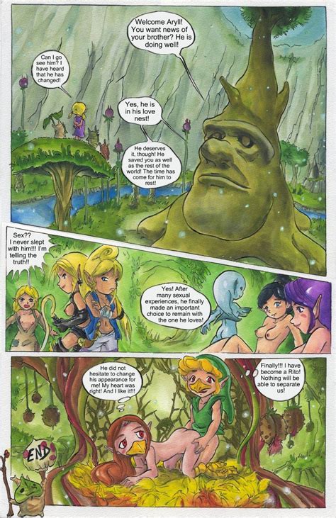 Rule 34 Bad Wind Waker Comic Great Deku Tree Link Medli Passage The Legend Of Zelda 239295