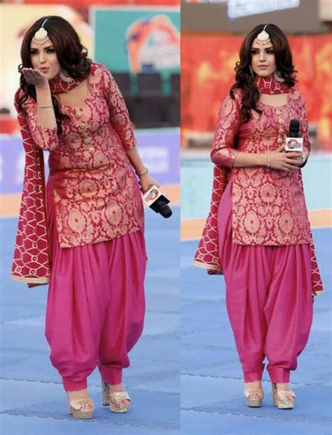Rani Brocade Kurti With Silk Patiala Pants And Embroidered Dupatta For Women Heavy Lengha