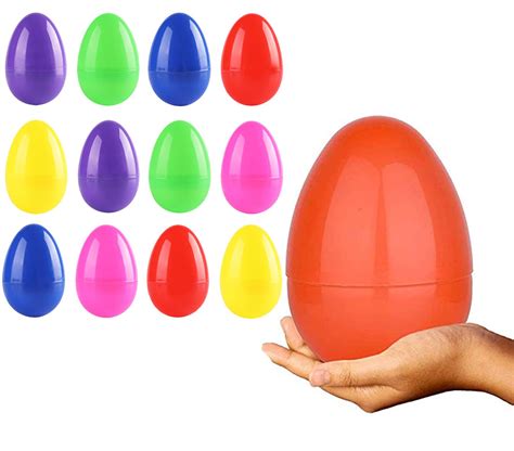 Buy 12pcs Large Easter Egg Bulk Easter Eggs Hunt 8 Big Easter Eggs