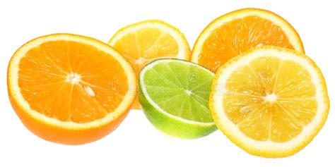 Orange Lime And Lemon Stock Photo Image Of Ripe Food 16701814