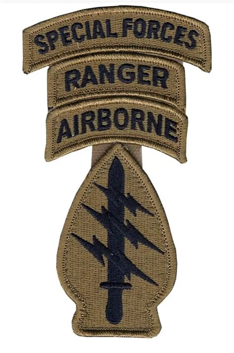Special Forces Ocp Patch W Airborneran In 2020 Special Forces