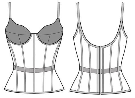 How To Draft A Corset Pattern