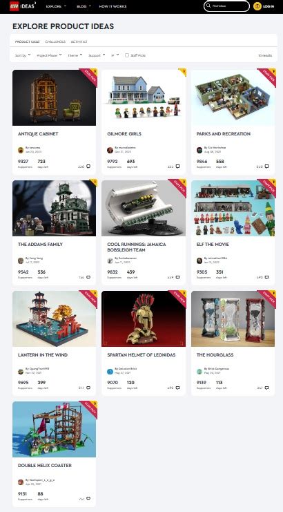 Lego Ideas Project Creations Approaching 10 000 Supporters Week Of March 26 2023 Toys N Bricks