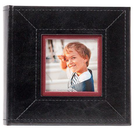 Pinnacle Frames 1 Up Stitched Black Photo Album Walmart Canada