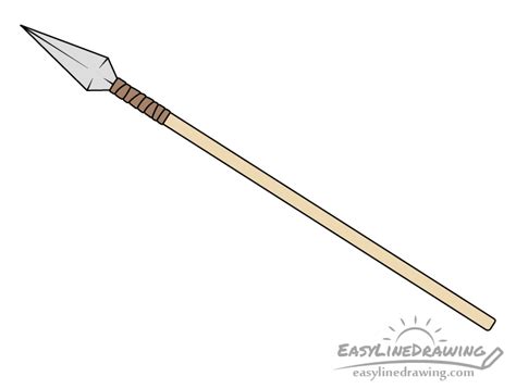 How To Draw A Spear