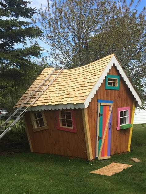 Crooked Playhouse Plans For Sale Build A Playhouse Play Houses