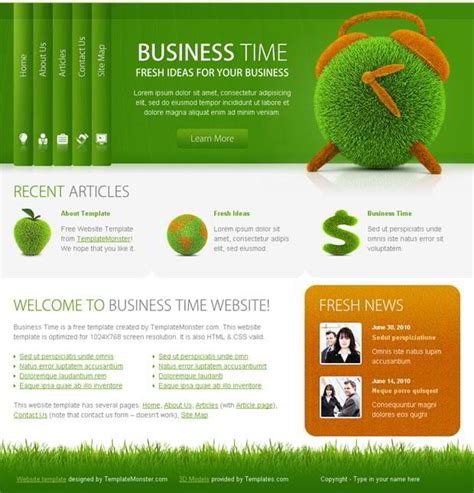 And you don't need to link back. Free Business Website Template - Successful Solution for ...