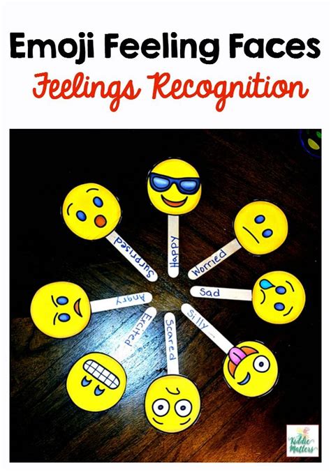 Emoji Feeling Faces Feelings Recognition Kiddie Matters Social