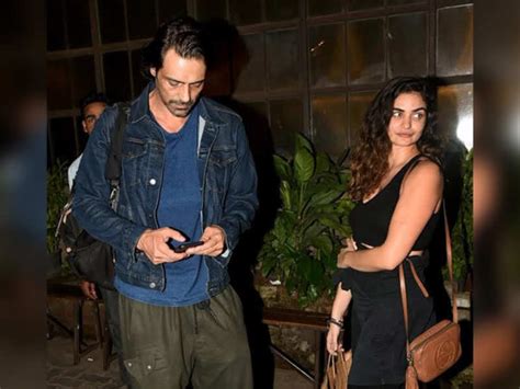 Arjun Rampal And Gabriella Demetriades Spotted On A Dinner Date