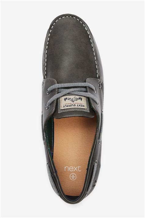 Buy Grey Boat Shoes From The Next Uk Online Shop