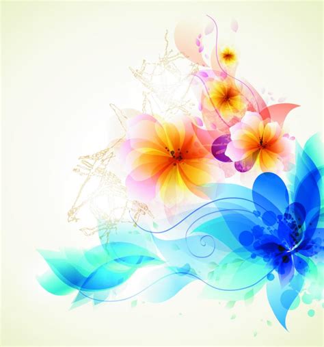 Free floral wallpaper vector download in ai, svg, eps and cdr. Romantic flower background 01 vector Free Vector / 4Vector