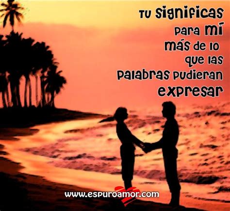 Bellas Imágenes De Parejas En Un Lindo Atardecer Con Frases Románticas