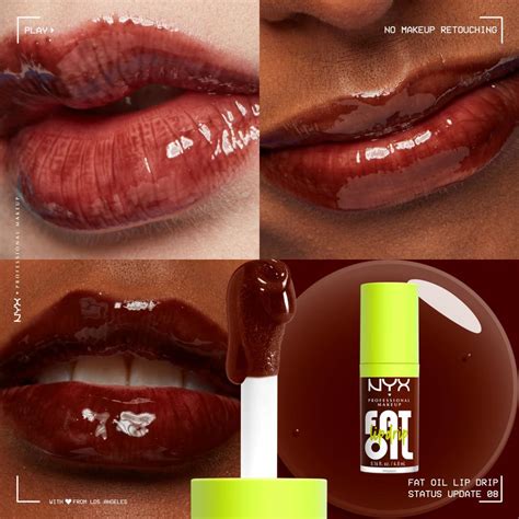 Nyx Professional Makeup Fat Oil Lip Drip Λάδι χειλιών για γυναίκες 48