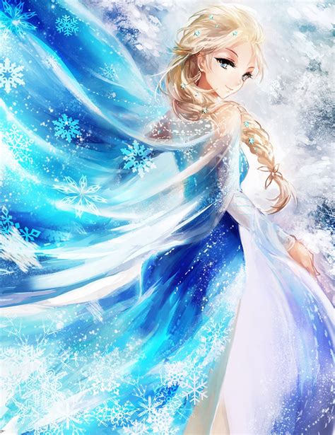 Elsa Anime Wallpapers Wallpaper Cave