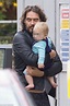 Russell Brand enjoys low-key stroll with daughter Mabel | Daily Mail Online