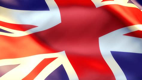 British Flag Waving On Sun Seamless Loop Stock Footage Video 1202716
