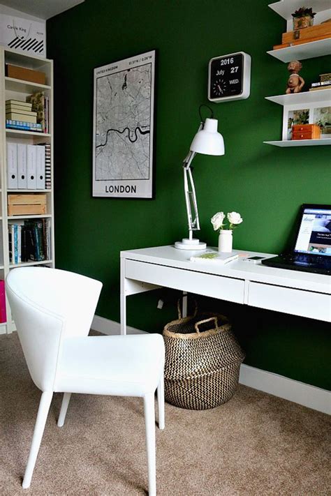 How To Style Your Home Office The Oak Furniture Land Blog Green