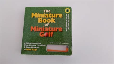 The Miniature Book Of Miniature Golf Board Game Your