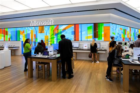 An Immersive Retail Experience At Microsoft Flagship Store In London