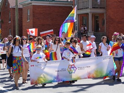 thousands pack downtown streets for annual pride parade cbc news