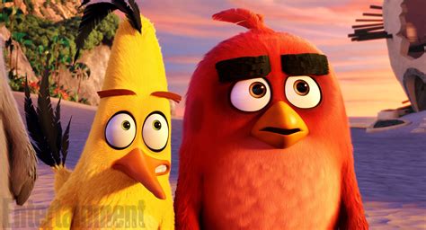 Angrybirds Movie Trailer Pits Birds Against Villanious Green Pig