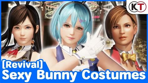 Dead Or Alive 6 Revival Sexy Bunny Costume Pack Trailer「復刻・うさぴょんコスチューム」プレイ動画