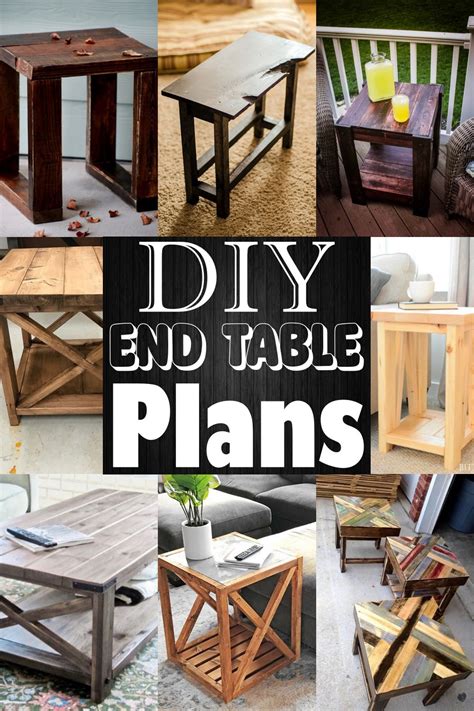12 Best Diy End Table Ideas And Plans Diy Home Decor