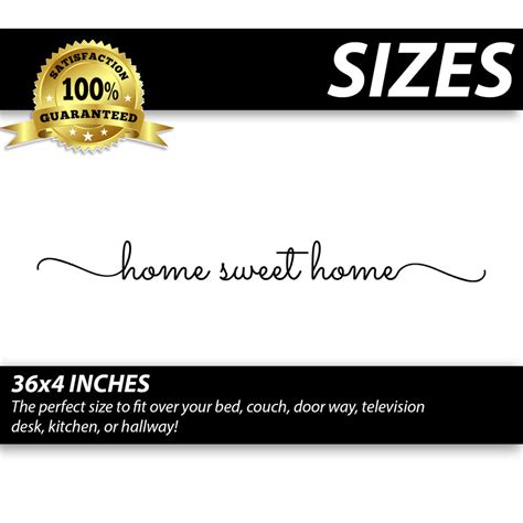 Home Sweet Home 2 Wall Decal Sticker My Vinyl Story
