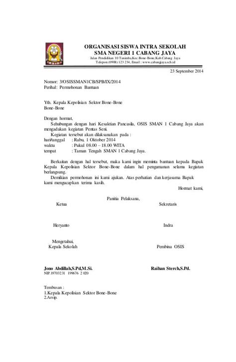 Contoh surat dinas lengkap, bisa untuk sekolah, perusahaan, karyawan, pemerintah, swasta dan lain sebagainya. Contoh Surat Dinas Yang Berkaitan Dengan Kegiatan Sekolah