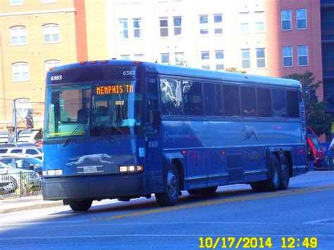 All Sizes Greyhound Bus Lines Usa 1999 Mci 102 Dl3 Diesel 6383